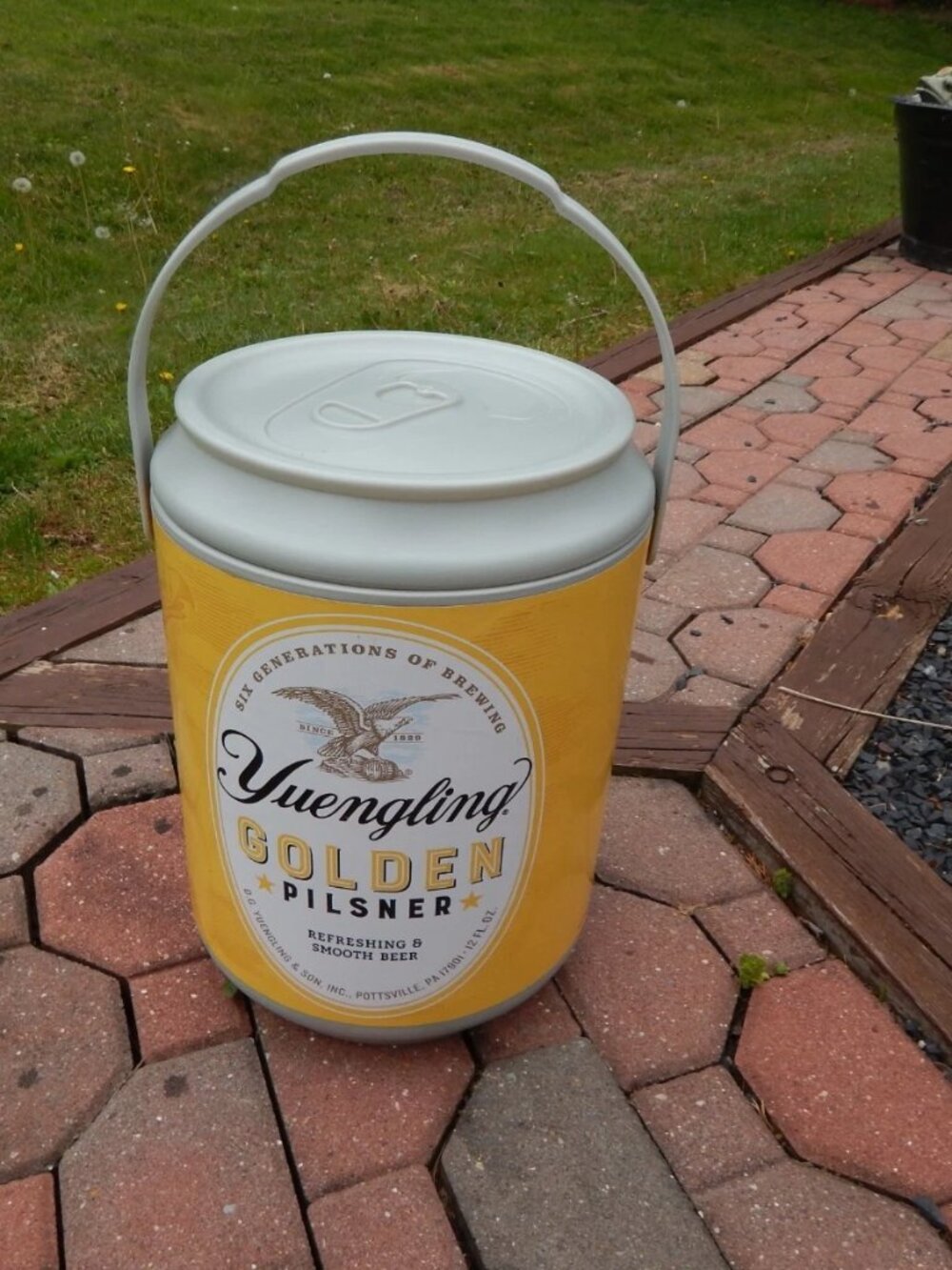Yuengling Golden Pilsner Can Cooler Beer Advertising Collectible********